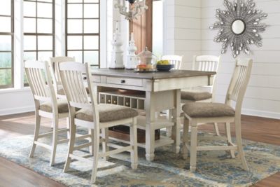 Signature Design by Ashley® Bolanburg 7-Piece Two-Tone Counter Height Dining Set 3