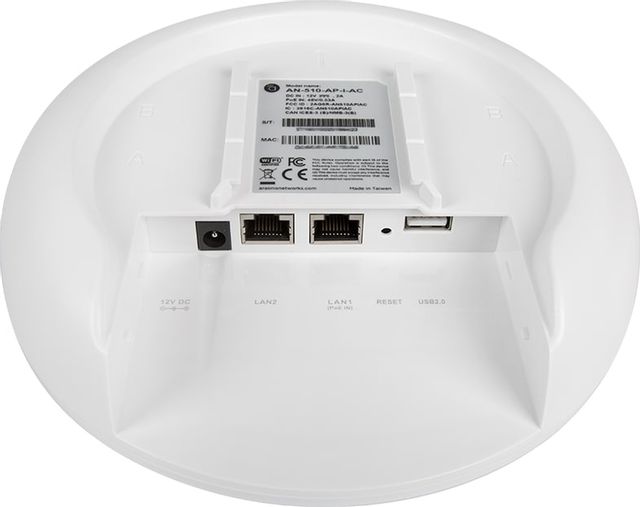 SnapAV Araknis Networks® 510 Series White Indoor Wireless Access Point 2