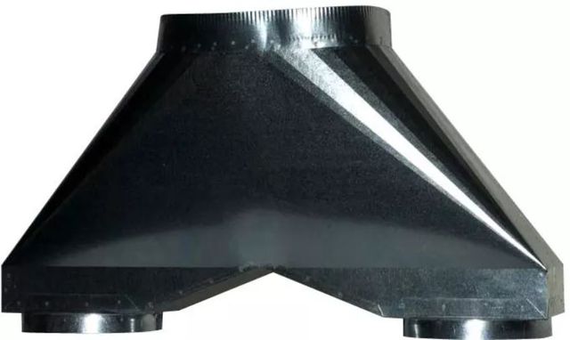 Vent-A-Hood 12" Black Duct Transition