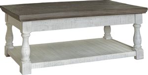 Signature Design by Ashley® Havalance Gray/White Lift-Top Coffee Table