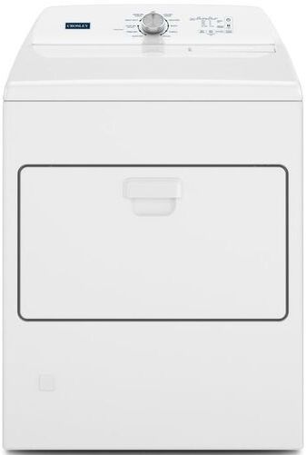Crosley® 7.0 Cu. Ft. White Front Load Gas Dryer