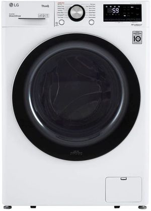 LG 2.4 Cu. Ft. White Front Load Washer