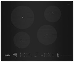 Whirlpool® 24" Black Electric Induction Cooktop