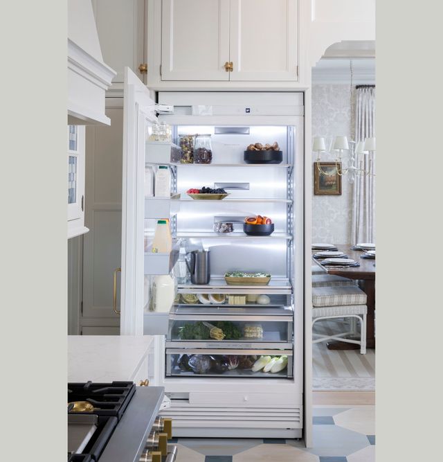 Monogram® 21.1 Cu. Ft. Panel Ready Built In Column Refrigerator 9