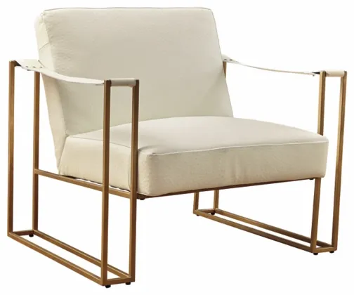 Signature Design by Ashley® Kleemore Cream Accent Chair 1