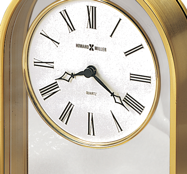 Howard Miller® Reminisce Brass Tabletop Clock 1