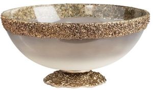 Crestview Collection Akoya Large Gold Bowl