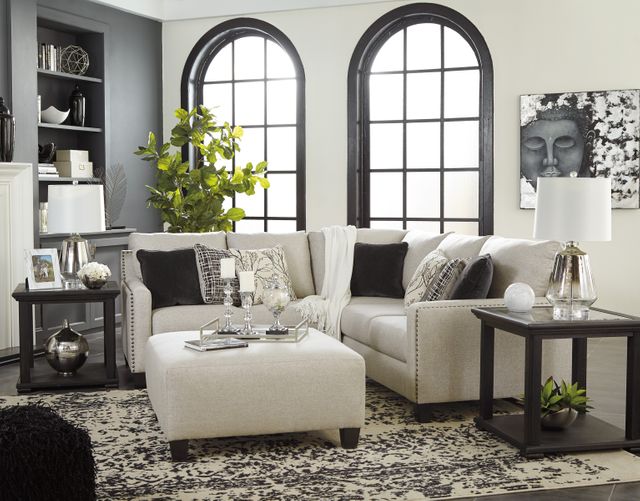 Signature Design by Ashley® Hallenberg 2-Piece Fog Right-Arm Facing Sectional-2