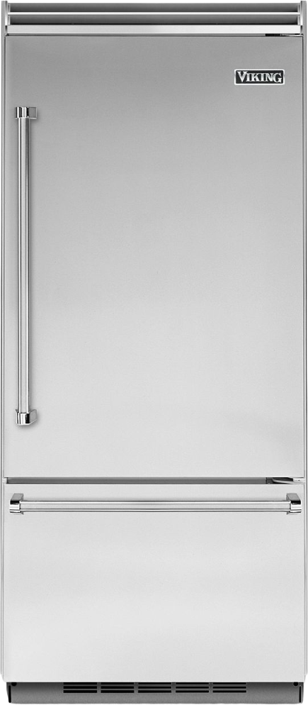 Viking® Professional 5 Series 20.4 Cu. Ft. Stainless Steel Built-In Bottom Freezer Refrigerator-0