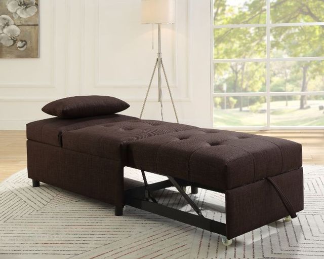 ACME Furniture Hidalgo Brown Sofa Bed 7