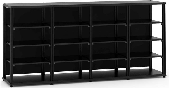 Salamander Designs® Synergy Quad 40 AV Cabinet-Black