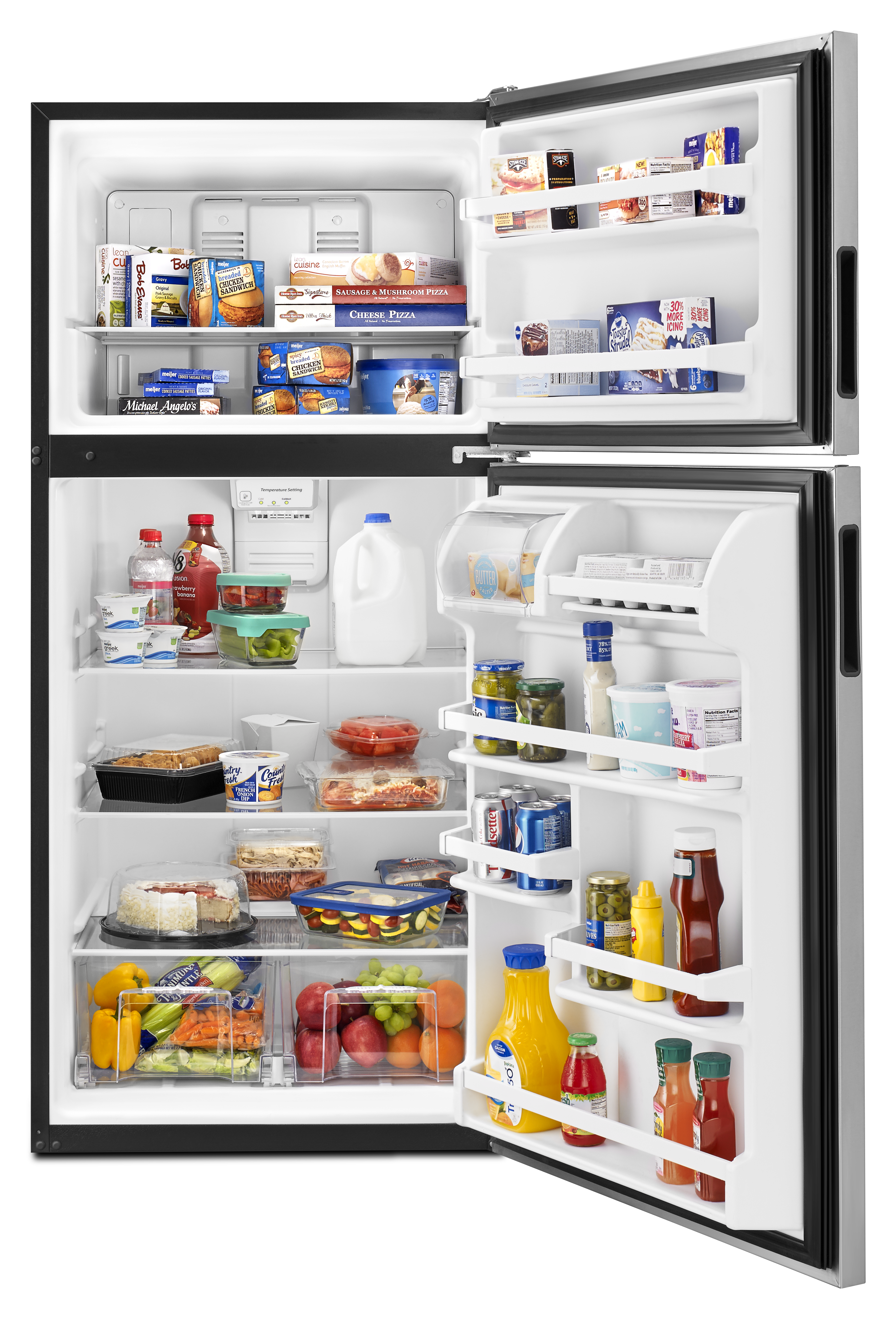 Amana® 18.2 Cu. Ft. Top Freezer Refrigerator | Big Sandy Superstore ...