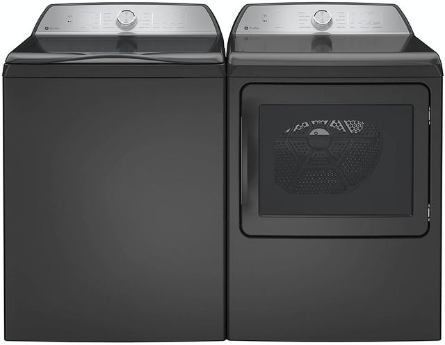 GE Profile™ 7.4 Cu. Ft. Diamond Gray Electric Dryer  4
