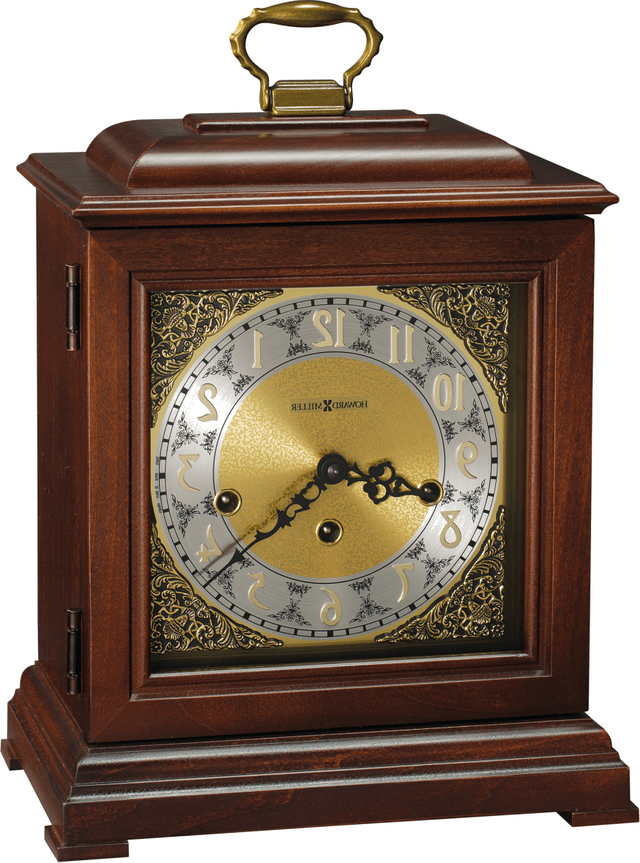 Howard Miller® Samuel Watson Windsor Cherry Mantel Clock 1