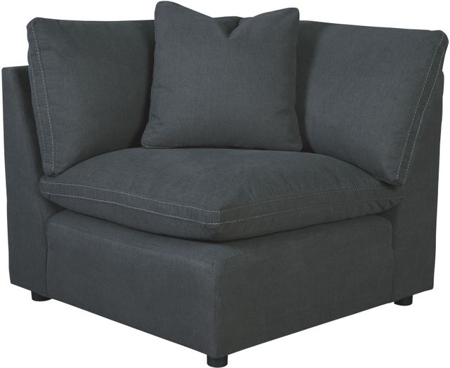 Signature Design by Ashley® Savesto 5-Piece Charcoal Sectional-1