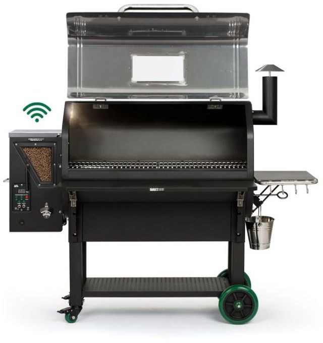 Green Mountain Grills Jim Bowie 63" Stainless Steel Free Standing Wood Pellets Grill 1