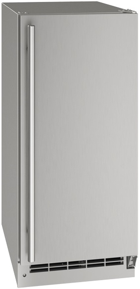U-Line® 14.94" Stainless Solid Outdoor Nugget Ice Maker