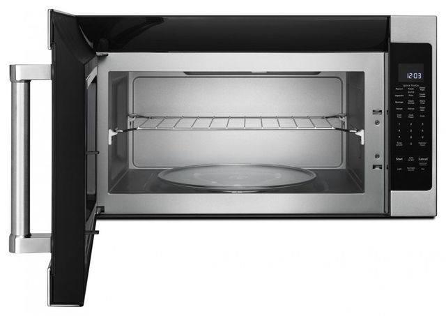KitchenAid® 2.0 Cu. Ft. Stainless Steel Over The Range Microwave 1