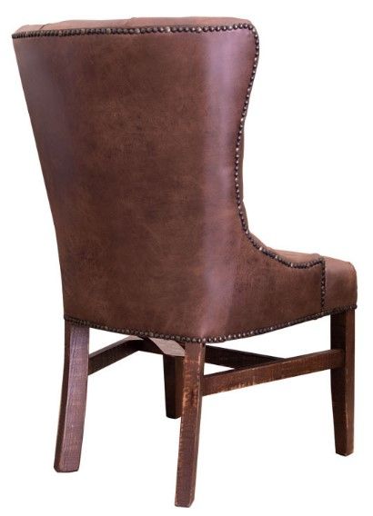 International Furniture Direct Terra 2-Piece Brown Side Chairs Set-1