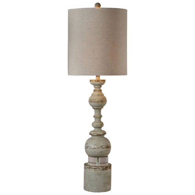 Forty West Elise Grey Table Lamp-0