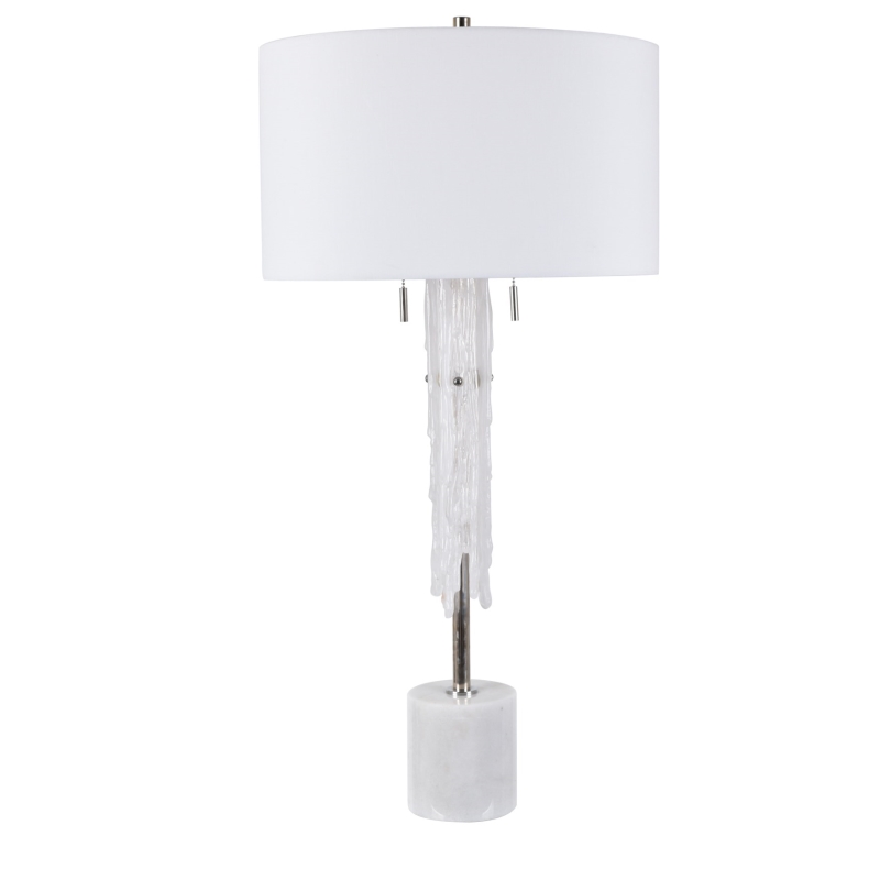 Crestview Collection Everhart Icicle Twin Pulls Table Lamp
