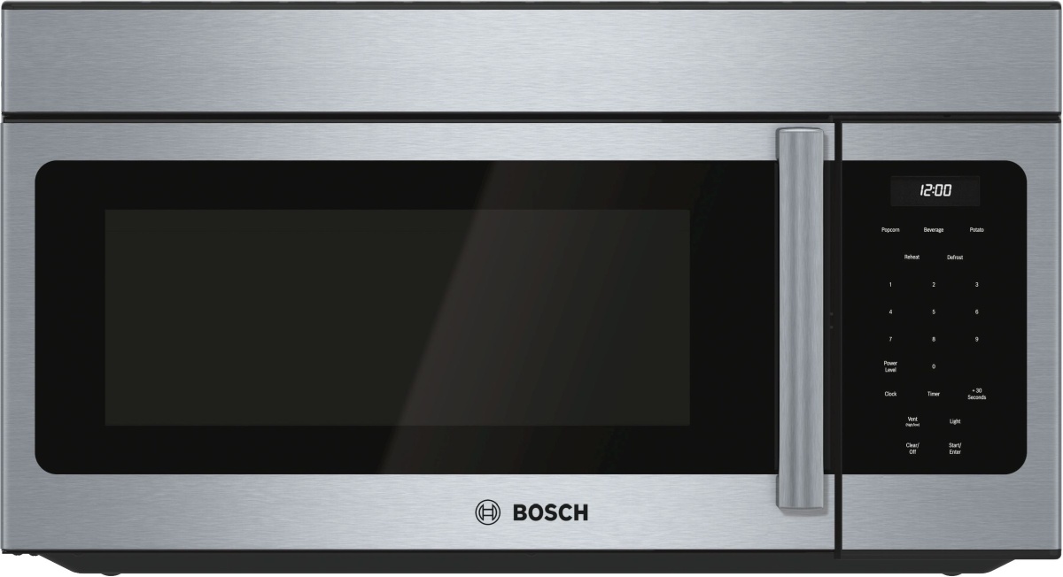 Bosch 300 Series 1.6 Cu. Ft. Stainless Steel Over the Range Microwave