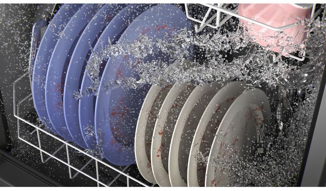 GE® 24" Fingerprint Resistant Stainless Steel Built In Dishwasher 5
