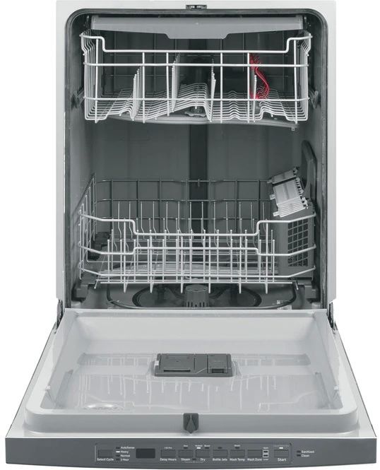 GE® 24" Black Built In Dishwasher 1