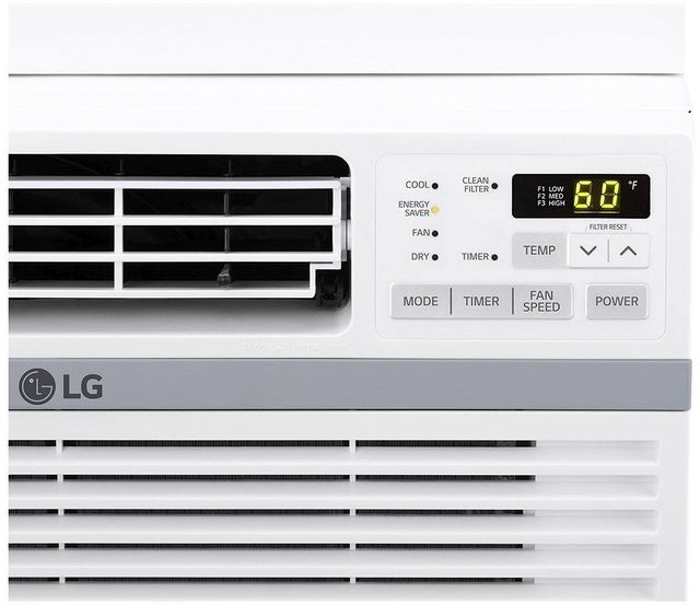 LG 8,200 BTU's White Window Air Conditioner 2