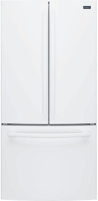 Crosley® 24.7 Cu. Ft. White French Door Bottom Freezer Refrigerator 0