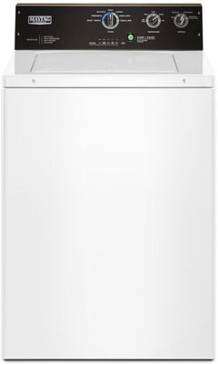 Maytag Commercial® 3.5 Cu. Ft. White Top Load Washer-MVWP575GW