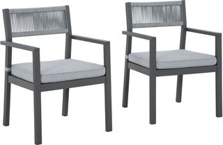 Signature Design by Ashley® Eden Town 2-Piece Gray/Light Gray Arm Chair Set