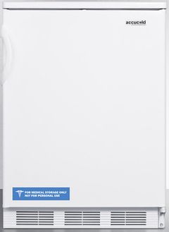 Accucold® by Summit® 5.5 Cu. Ft. White Compact Refrigerator
