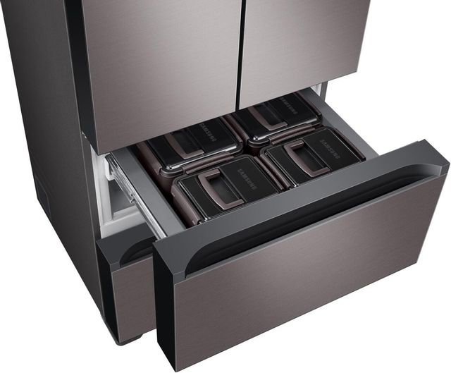 Samsung 17.3 Cu. Ft. Platinum Bronze Smart Kimchi & Specialty French Door Refrigerator 5