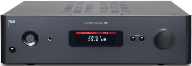 NAD C 388 2 Channel Hybrid Digital DAC Amplifier