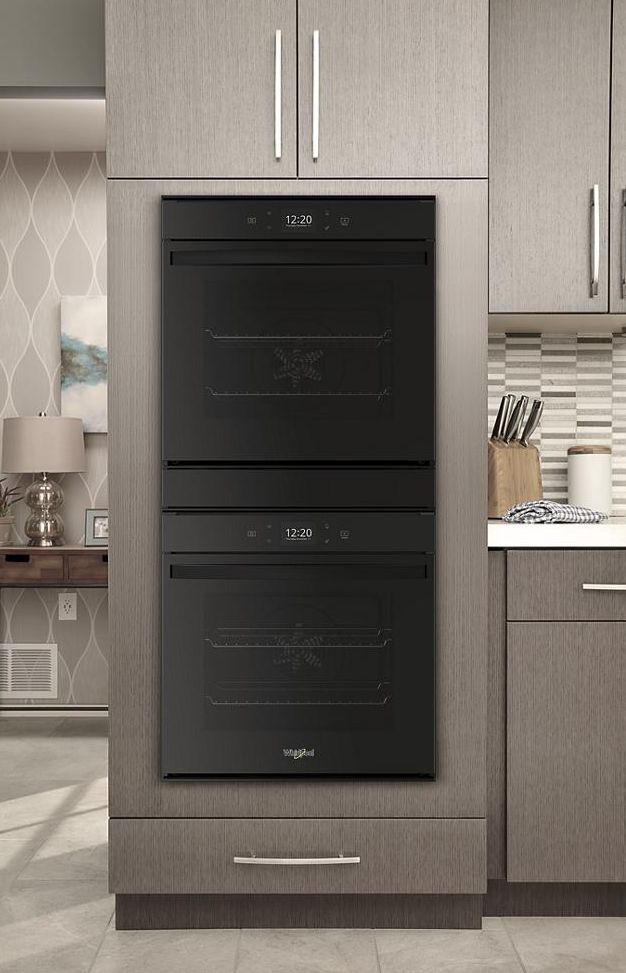 Whirlpool® 24" Black Double Electric Wall Oven 5