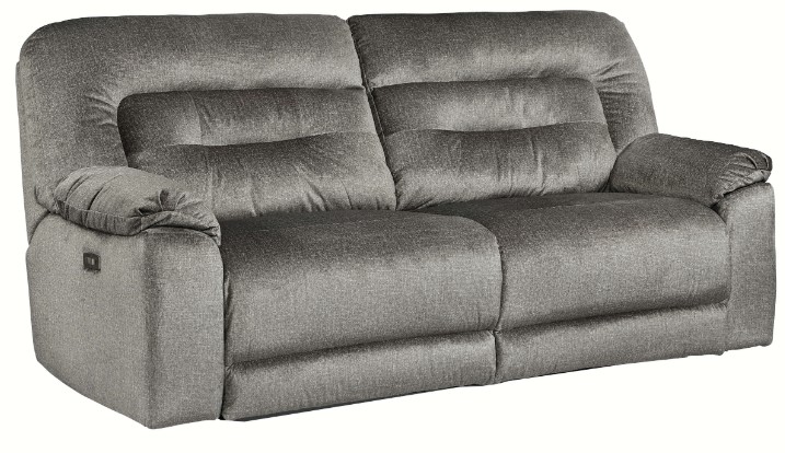 Southern Motion™ Low Key Charcoal Power Headrest Sofa