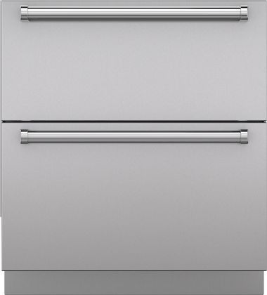 Sub-Zero® 30" Stainless Steel Drawer Panels With Pro Handles