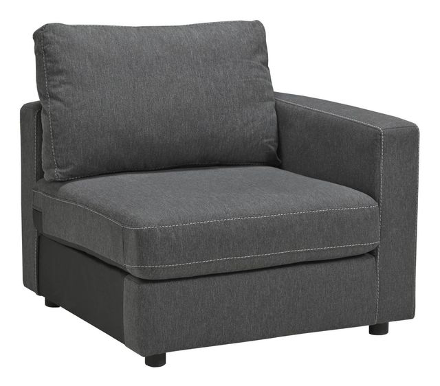 Signature Design by Ashley® Candela Charcoal 3 Piece Sectional 4