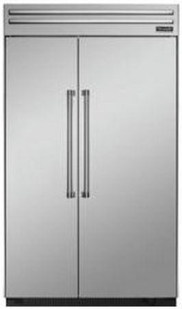 Thermador 30 Cu. Ft. Built In Side-By-Side Refrigerator-Stainless Steel