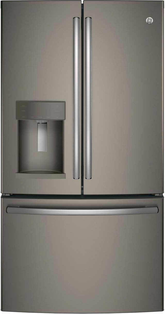 GE Profile 25.8-cu ft-Door French Door Refrigerator with Ice Maker  (Stainless Steel) at