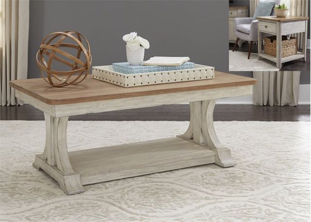 Liberty Furniture Farmhouse Reimagined 3-Piece Table Set 0