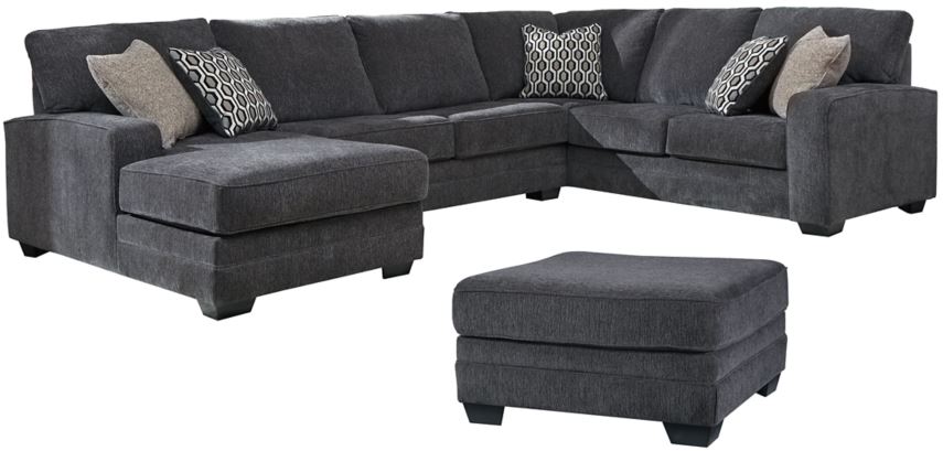 Signature Design by Ashley® Tracling 2-Piece Slate Living Room Seating Set