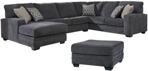 Signature Design by Ashley® Tracling 2-Piece Slate Living Room Seating Set