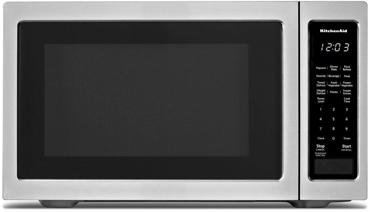 KitchenAid® 1.6 Cu. Ft. Stainless Steel Countertop Microwave-KMCS1016GSS