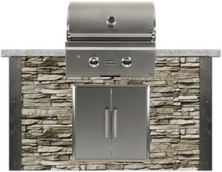 Coyote Outdoor Living 5' Stone Gray Grill Island