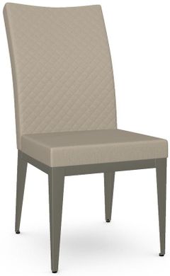Amisco Leo Quilted Side Chair