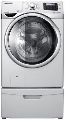 4.3  cu. ft. Steam Front Load Washer / Neat White