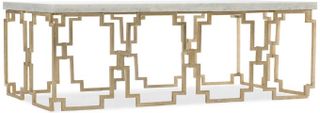 Hooker® Furniture 1687-80 Evermore Gold/Kalala White Cocktail Table