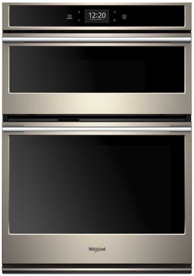 Whirlpool® 30" Electric Oven/Micro Combo Built In-Fingerprint Resistant Sunset Bronze